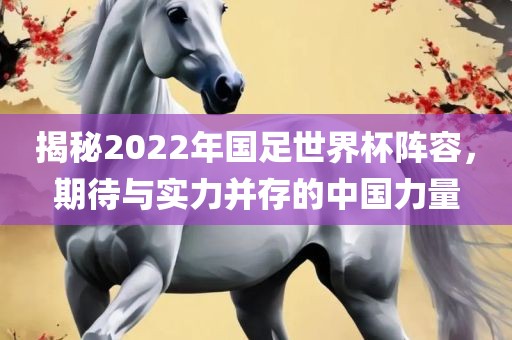 揭秘2022年国足世界杯阵容，期待与实力并存的中国力量