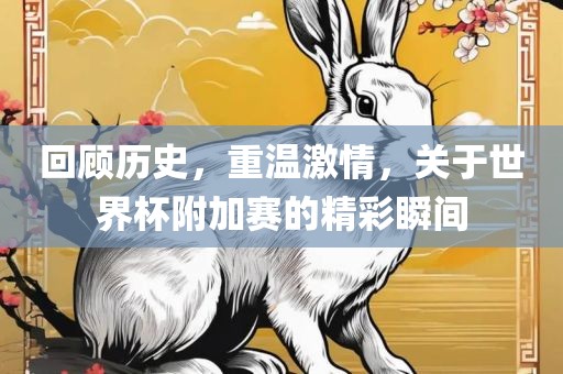 回顾历史，重温激情，关于世界杯附加赛的精彩瞬间