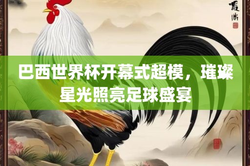 巴西世界杯开幕式超模，璀璨星光照亮足球盛宴