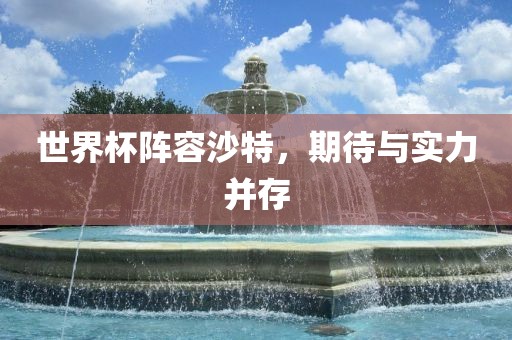 世界杯阵容沙特，期待与实力并存