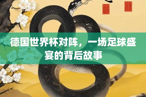 德国世界杯对阵，一场足球盛宴的背后故事