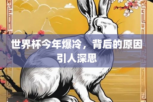 世界杯今年爆冷，背后的原因引人深思